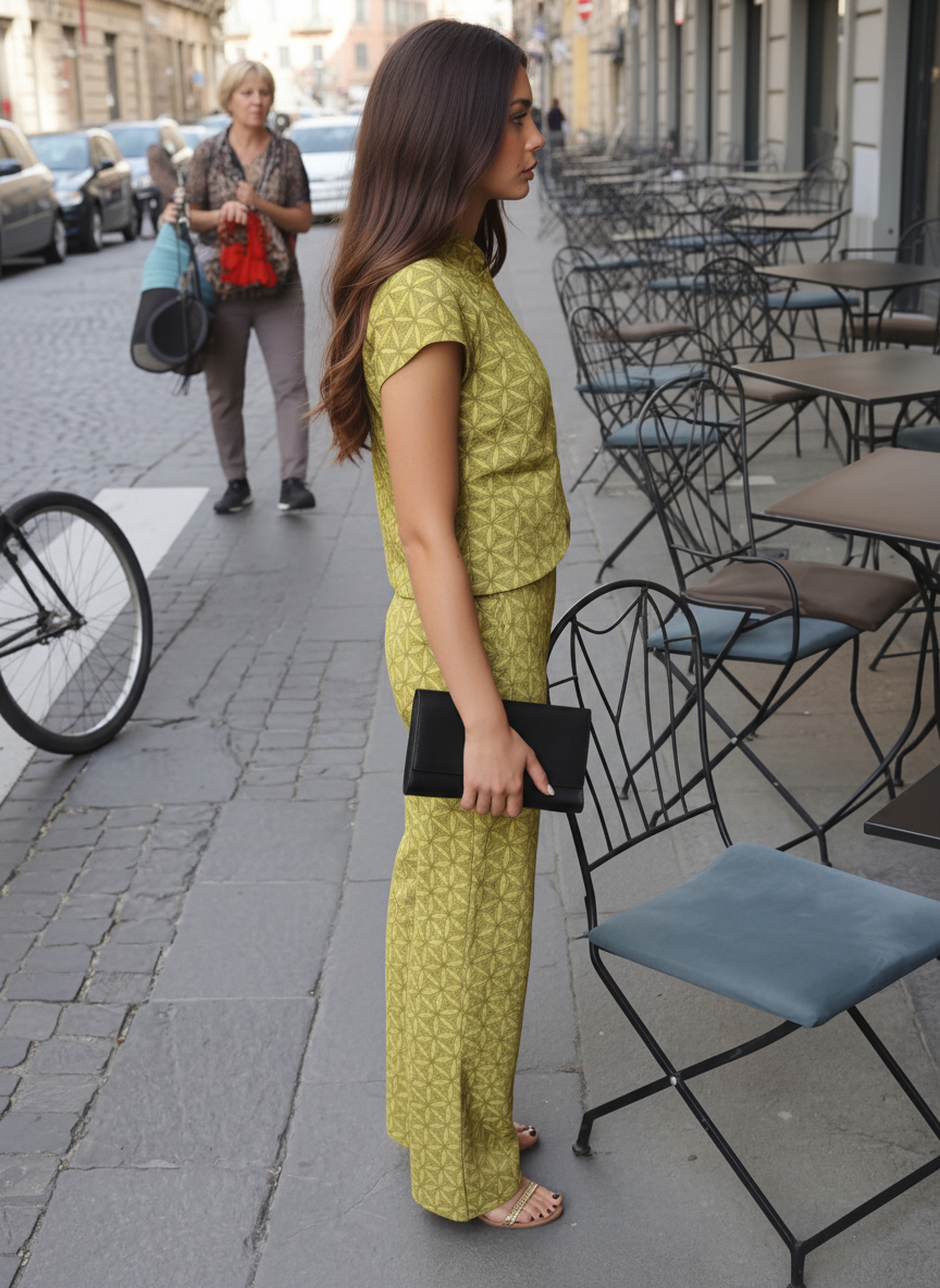 Chloe Set — matching two-piece set, front view