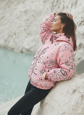 Pinkalicous Puffer — trendy style, front view