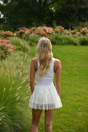 Ritz Skirt- White