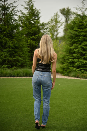 Going Out Tube Top- Black