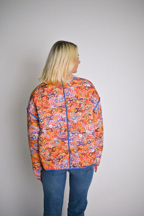 FlowerLand Quilted Jacket