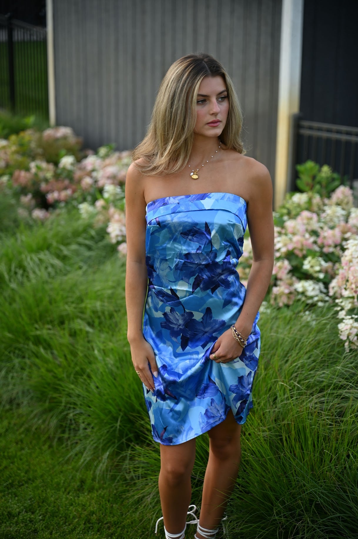 Mary Jane Dress - Blue