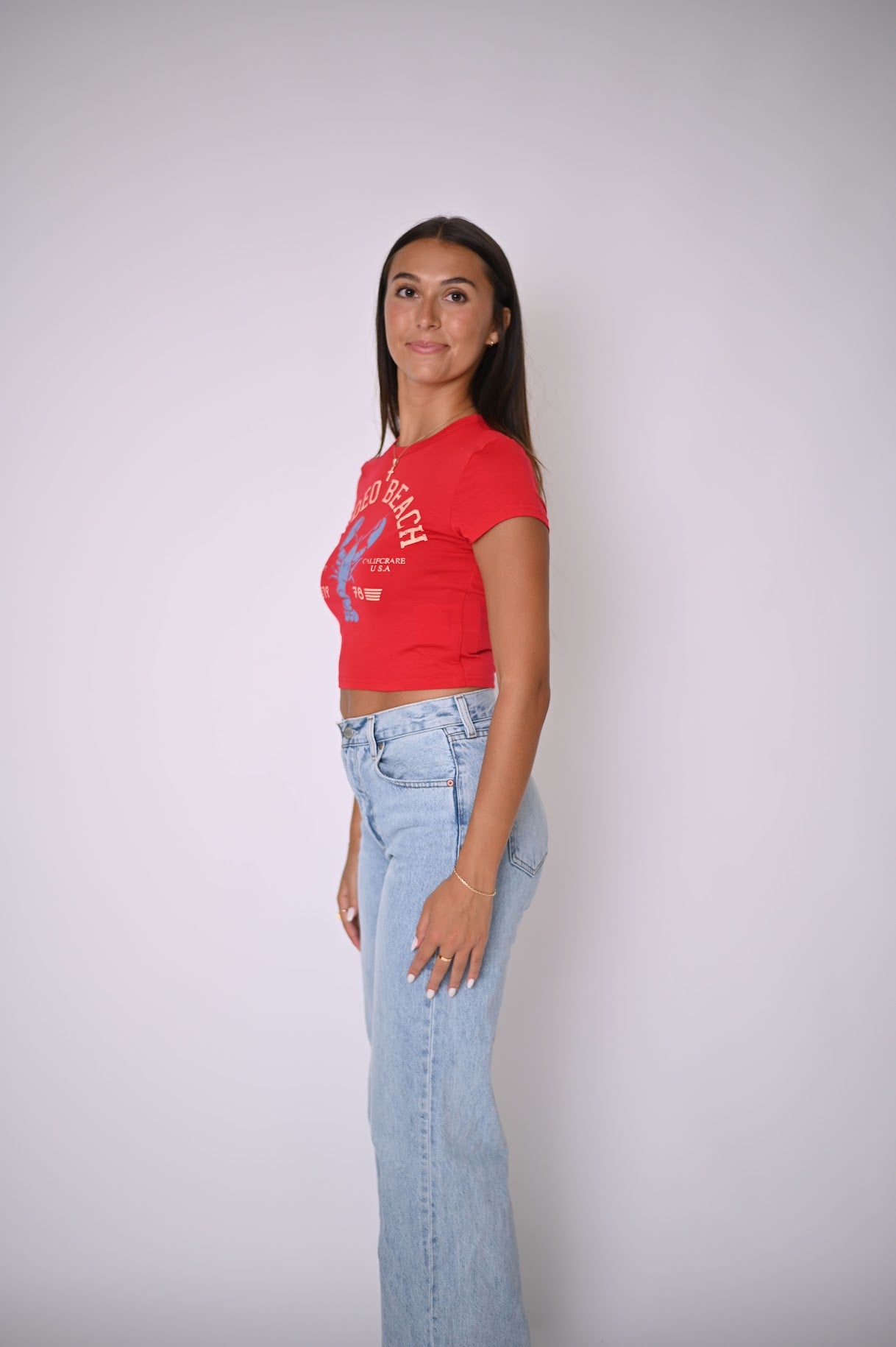 Rodeo Beach Graphic Tee - Red