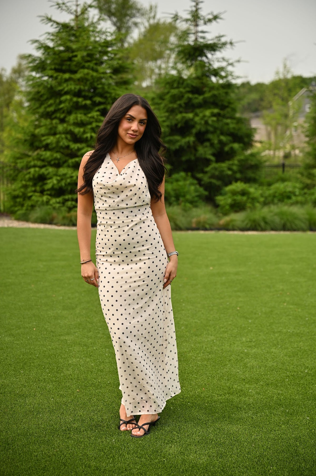 Dot Fit Dress