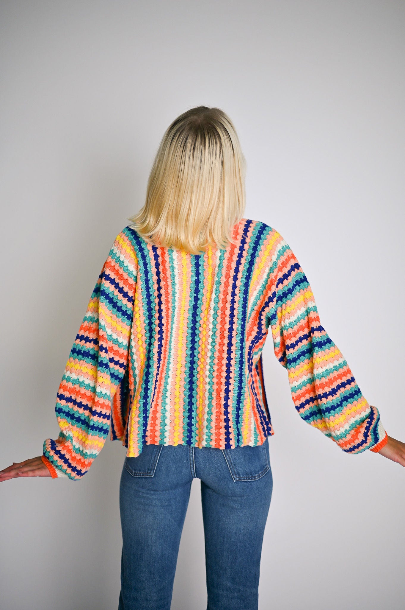 Color The World Cardigan