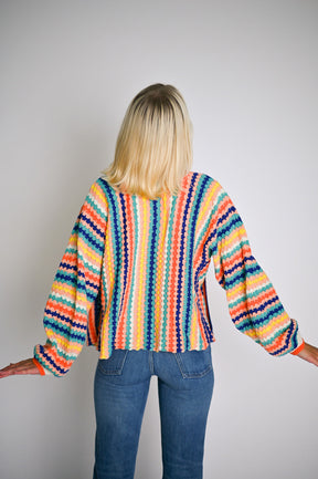 Color The World Cardigan