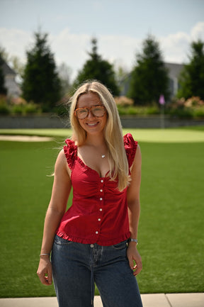 Touch Top- Red