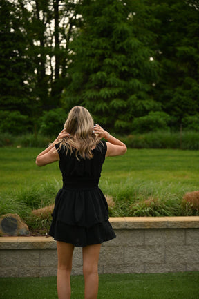 Cake Romper - Black