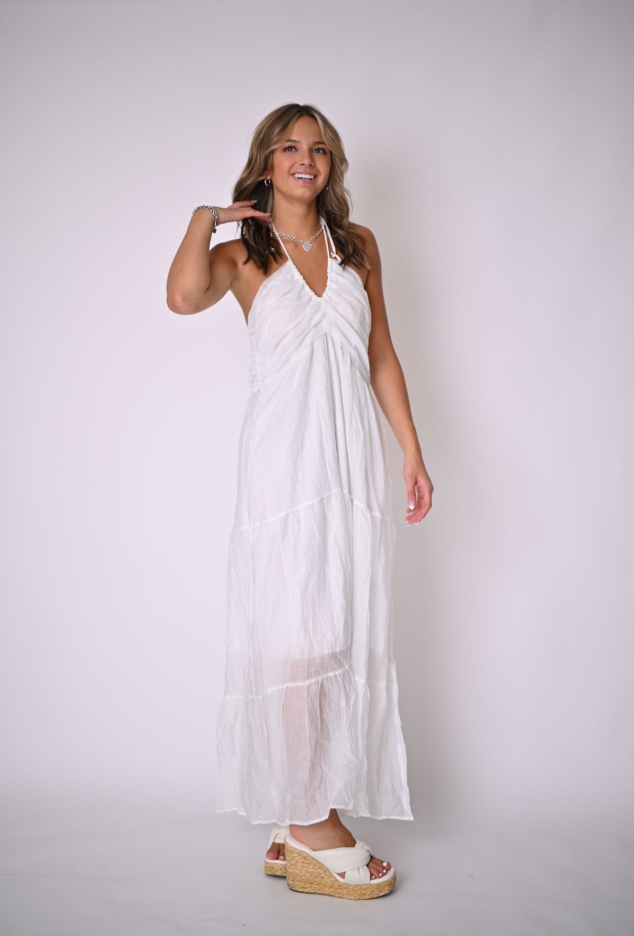 Sleepy Hallow Maxi Dress - White