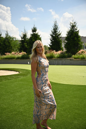 Hoop Dress - Orange