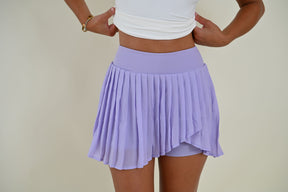 Ruffle Skirt- Purple