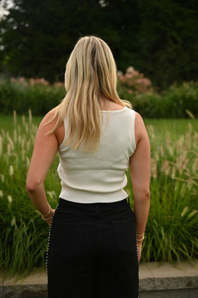 Tiff Cardigan- White