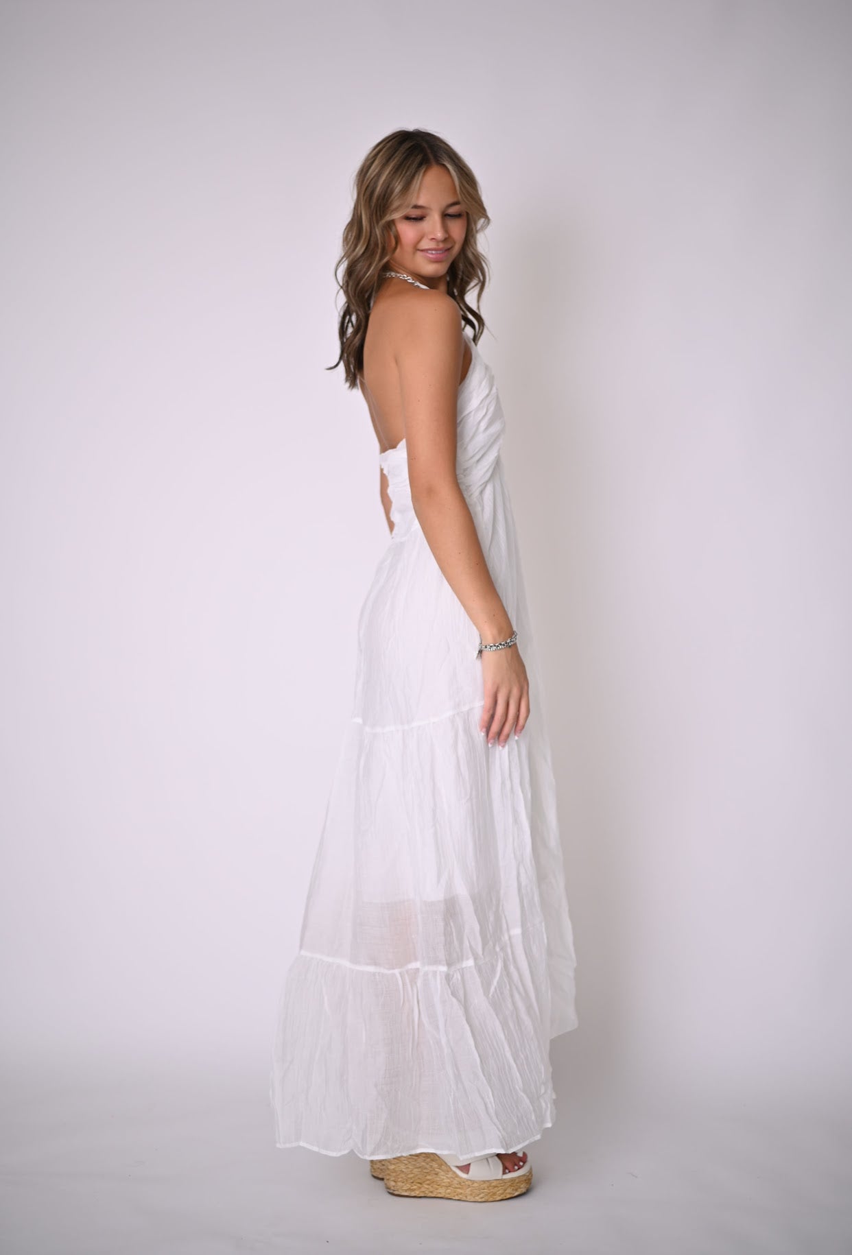 Sleepy Hallow Maxi Dress - White