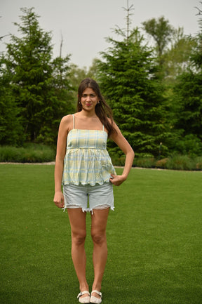 Linear Luxe Top
