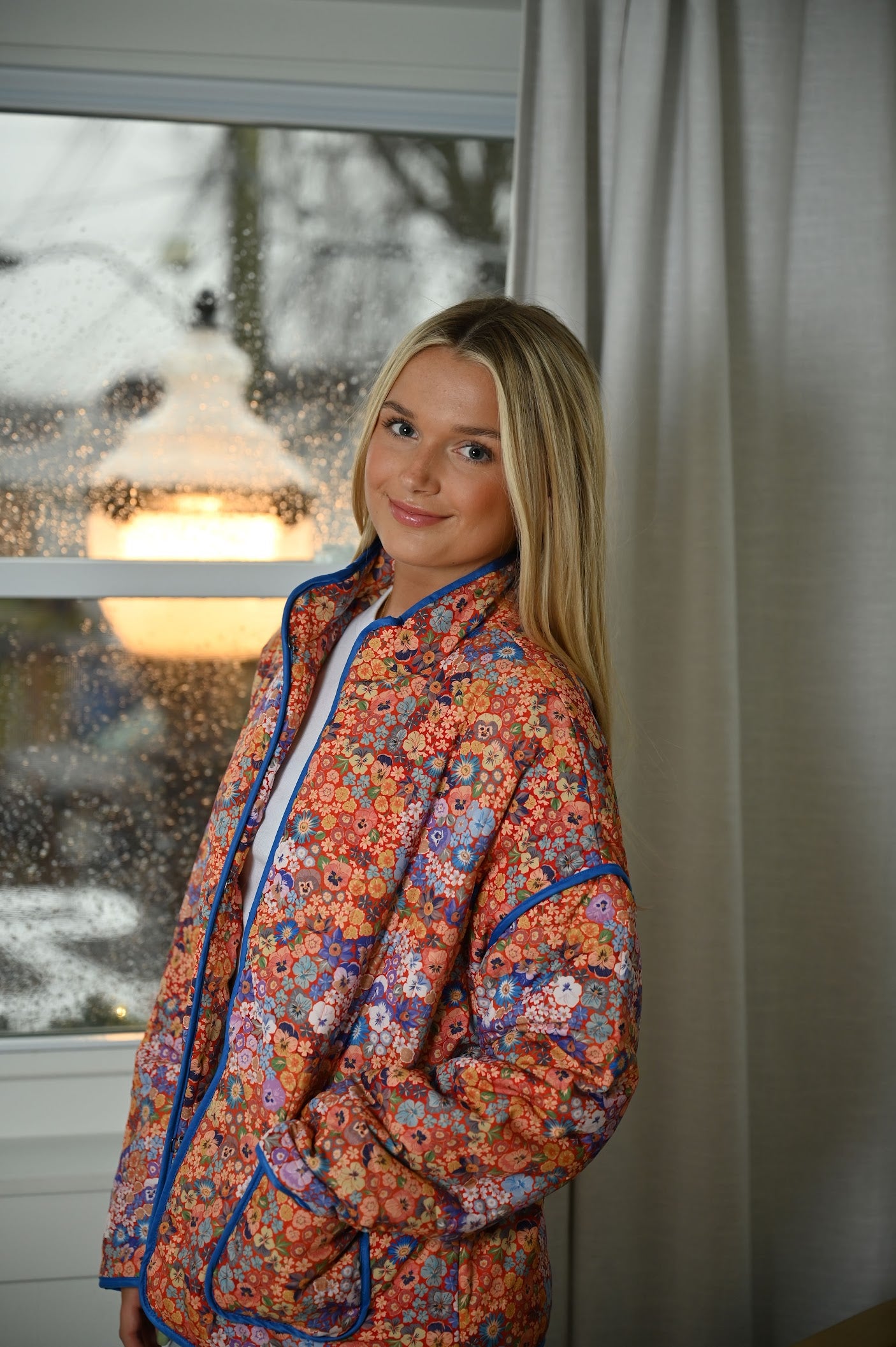 FlowerLand Quilted Jacket