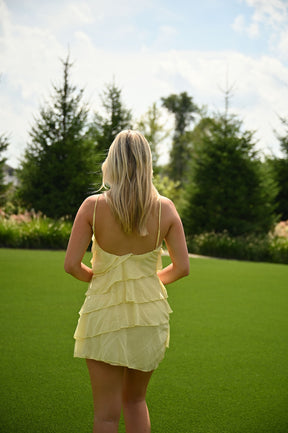 Rose Dress- Yellow