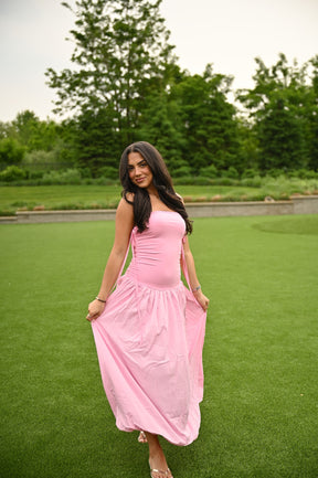 Twinkle Tease Dress- Pink