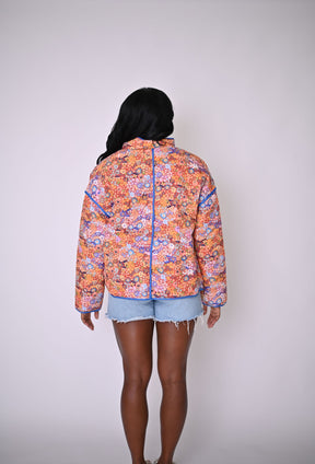 FlowerLand Quilted Jacket