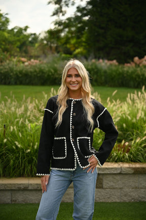 Stockholm Jacket- Black