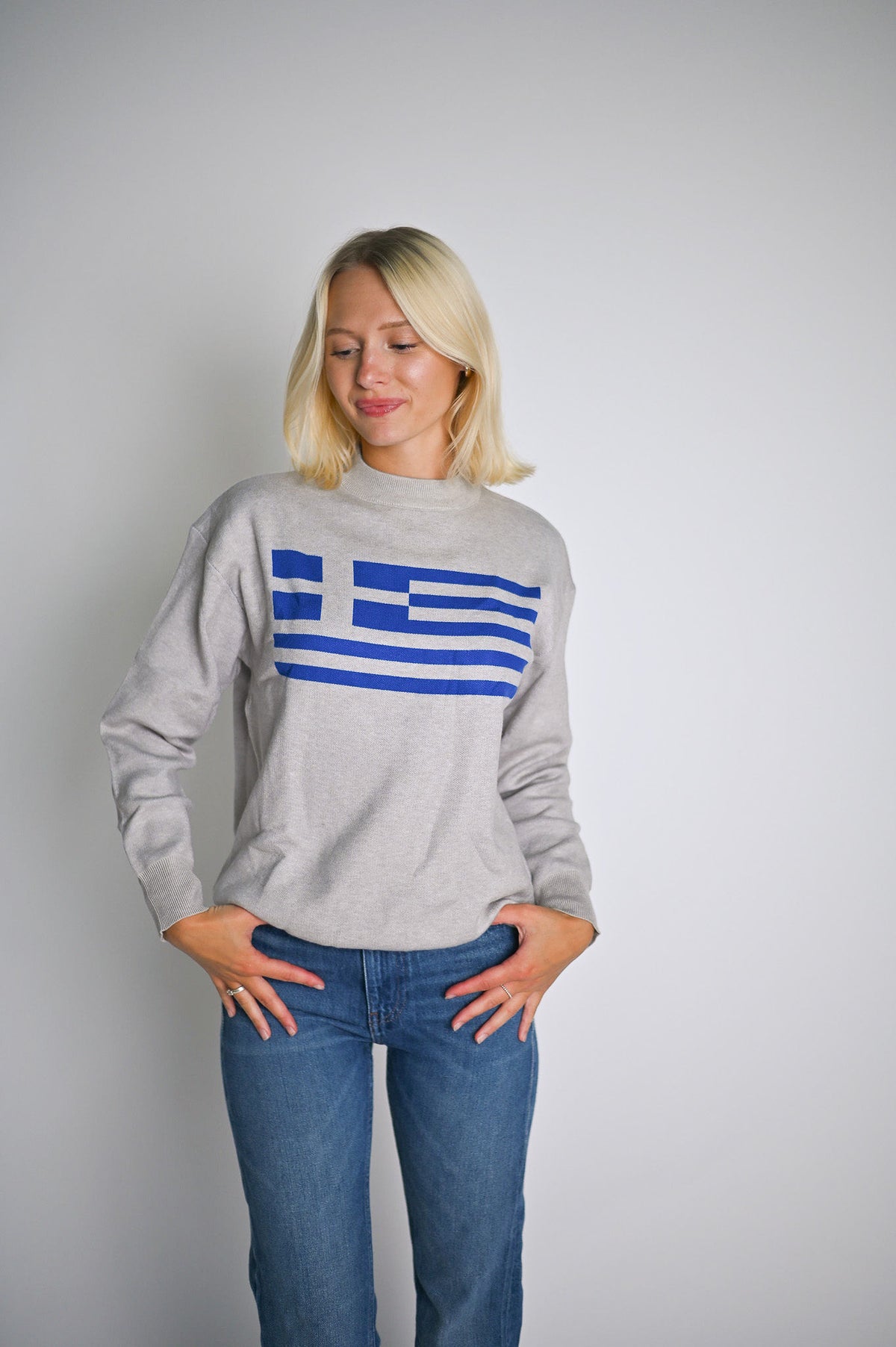 Greece Pullover Sweater