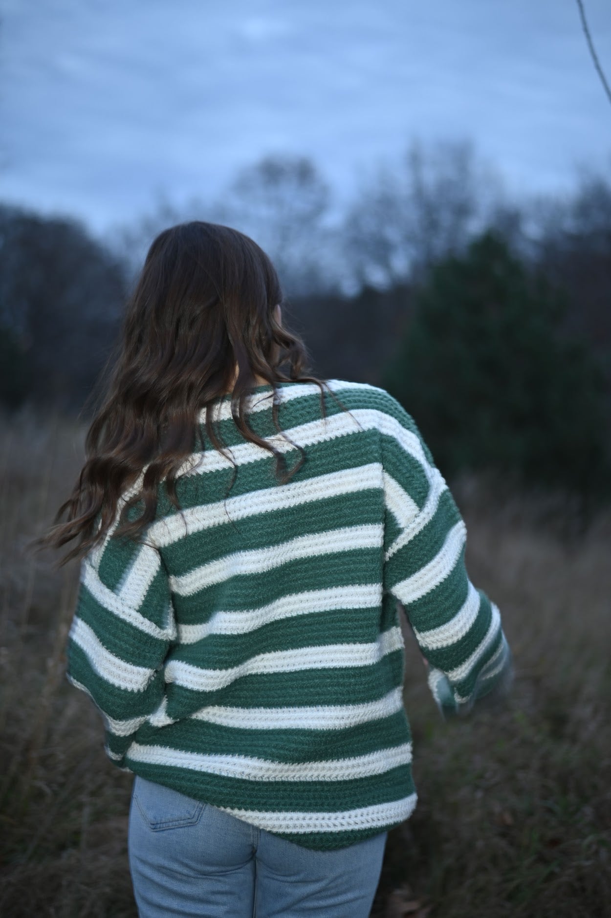 Striped Pullover Sweater