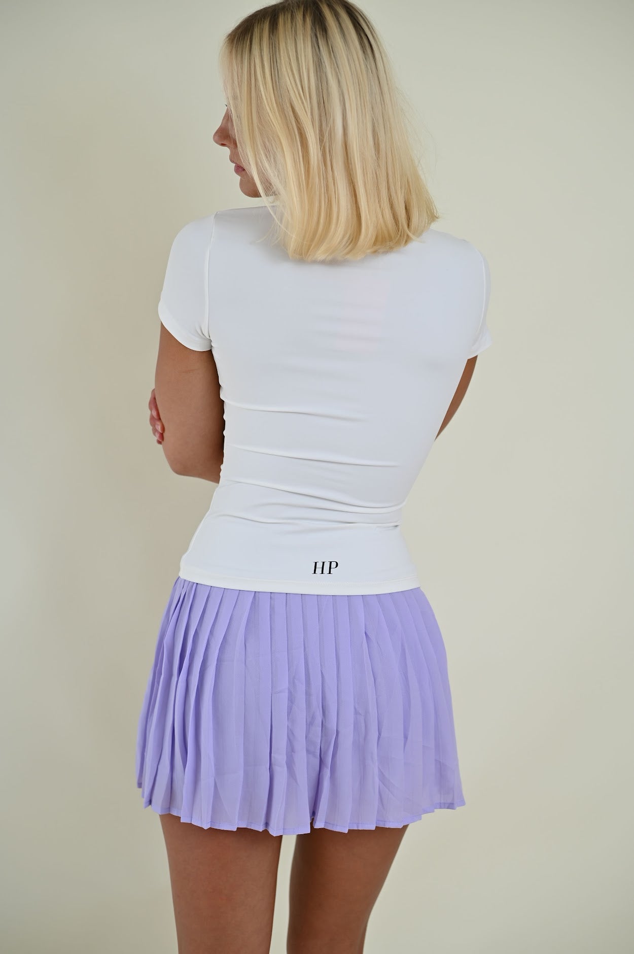 Ruffle Skirt- Purple