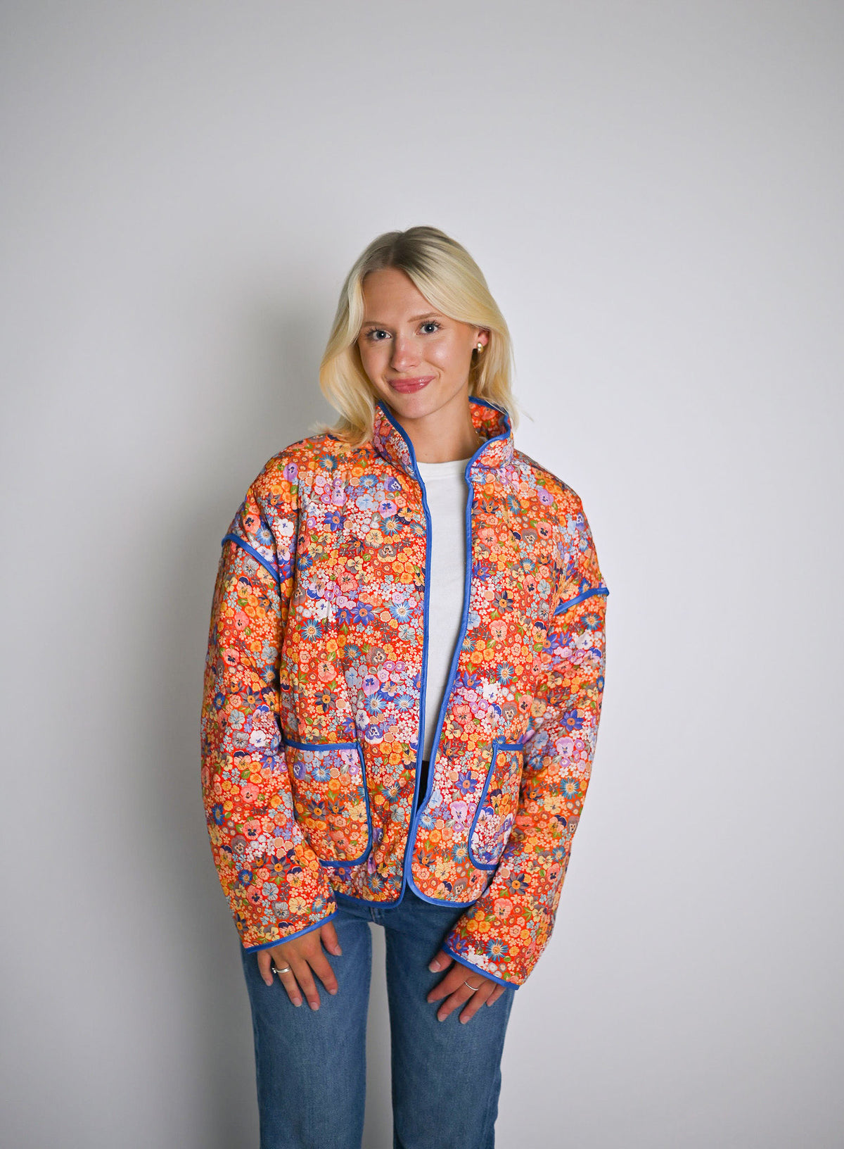 FlowerLand Quilted Jacket