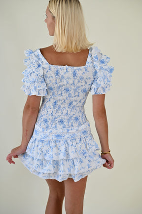 Dream Sky Dress- Blue