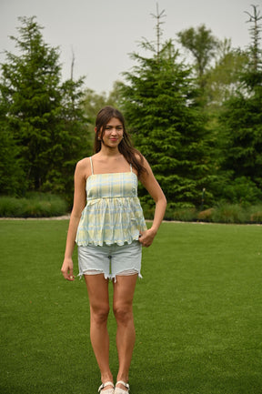 Linear Luxe Top