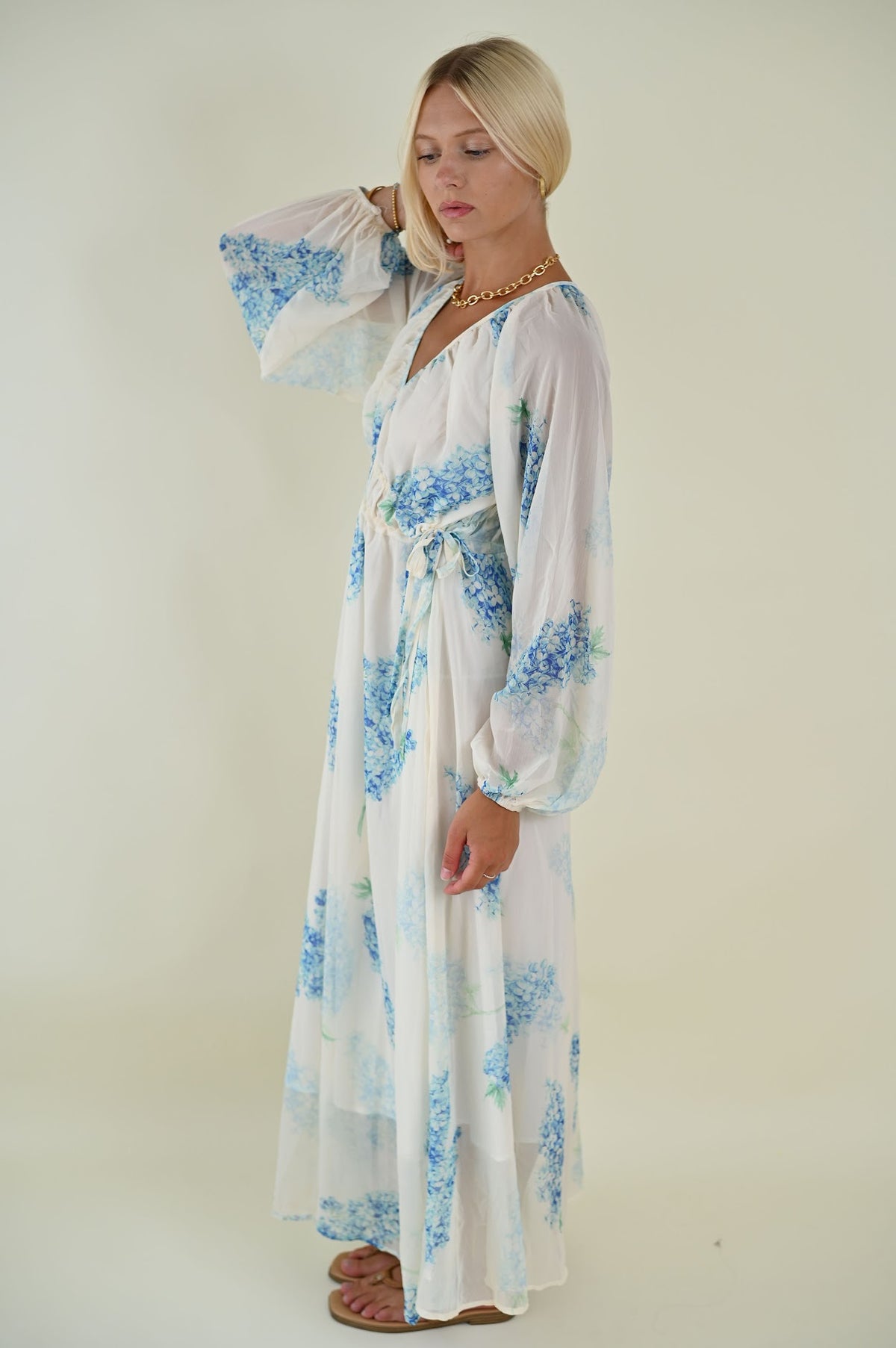 Blue Bloom Dress