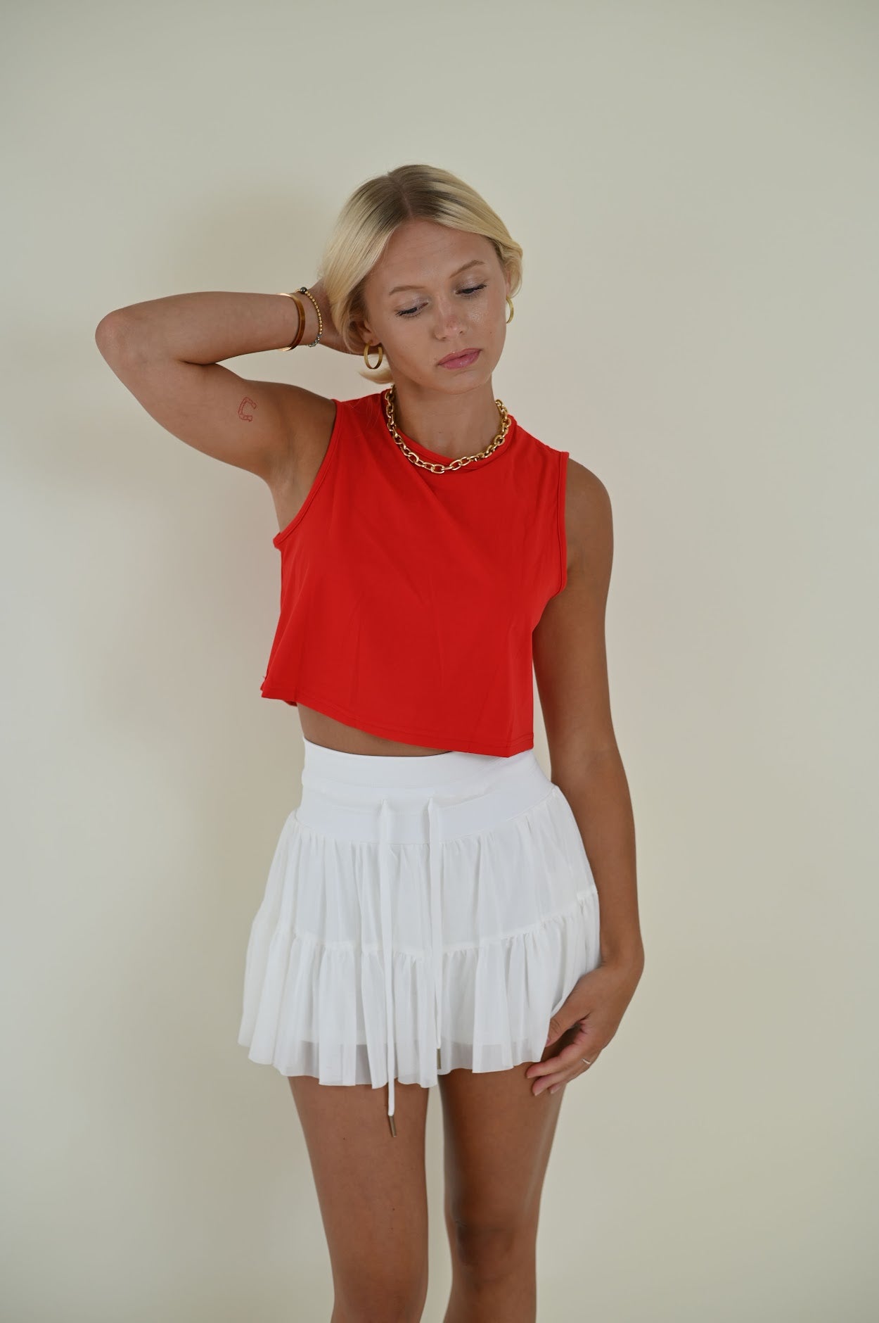 Court Tank- Red