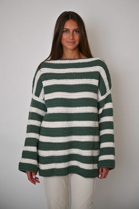 Striped Pullover Sweater