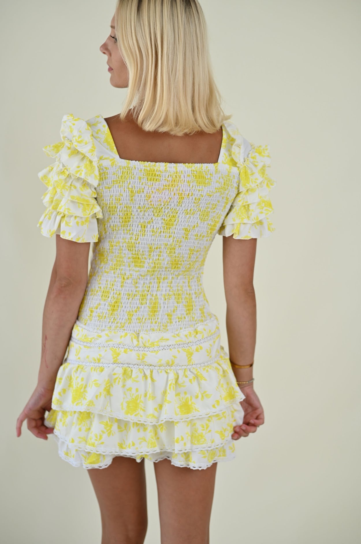 Dream Sky Dress- Yellow