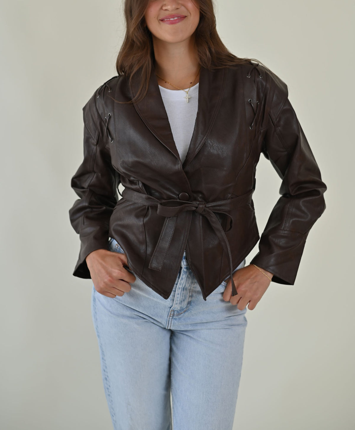 Zuzu Leather Jacket