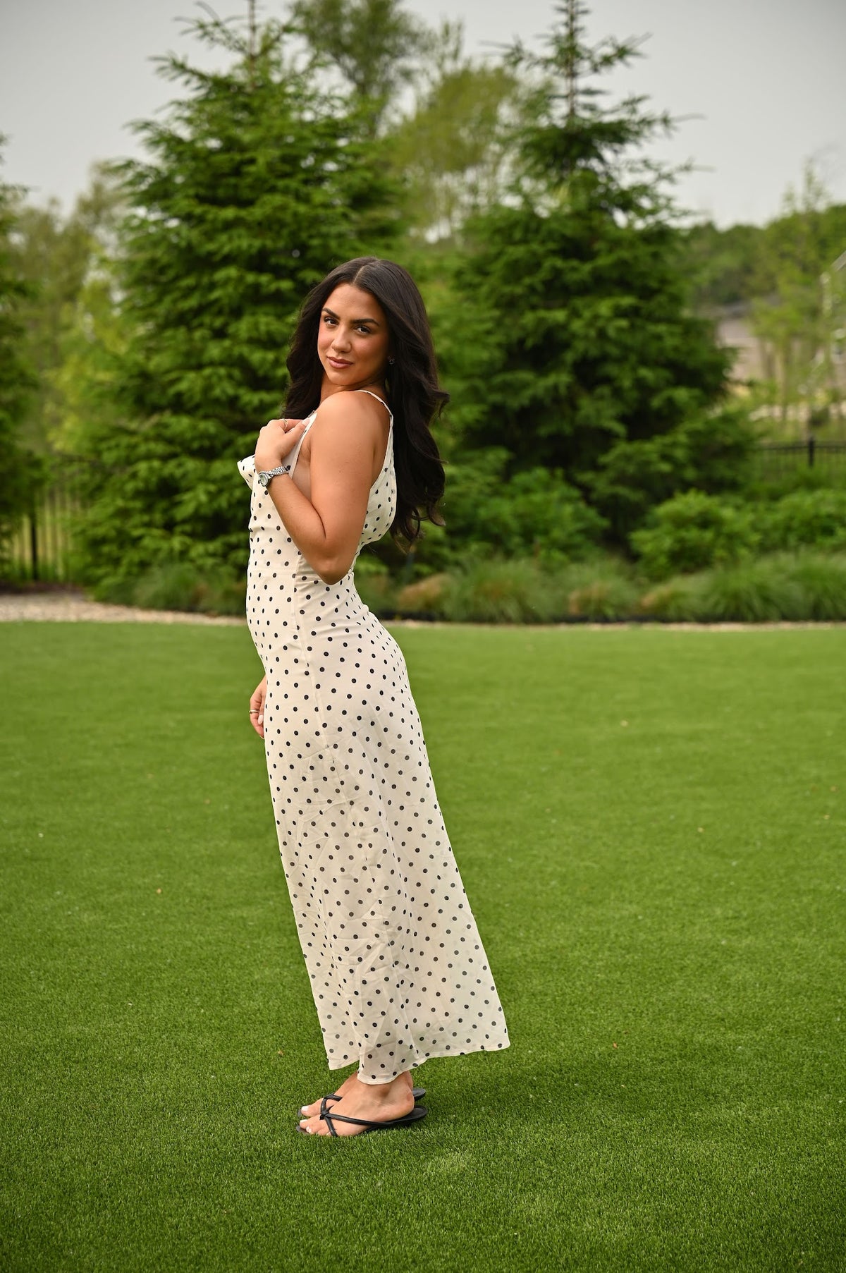Dot Fit Dress