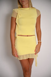 Feminine Two-Piece Set