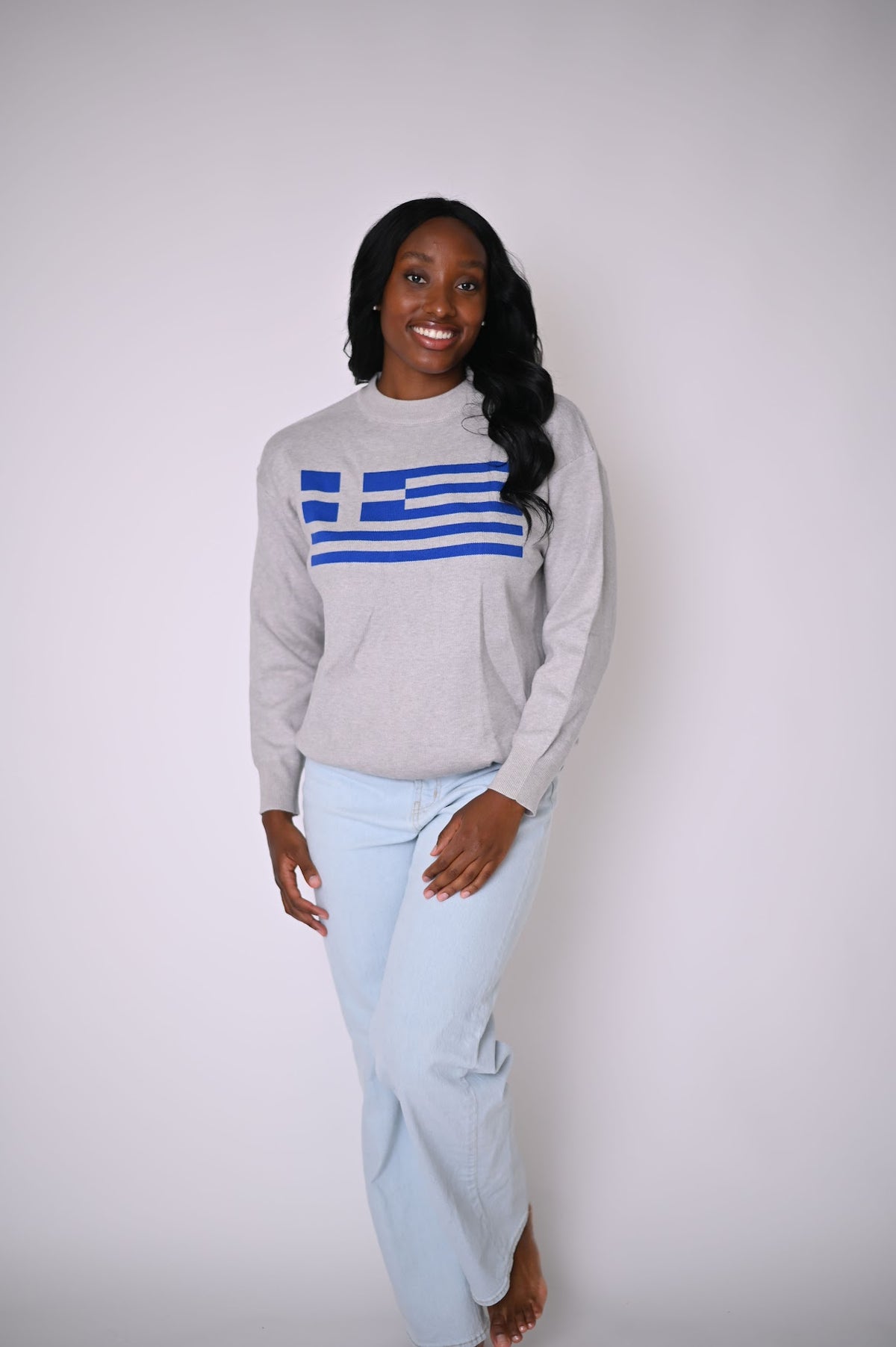 Greece Pullover Sweater