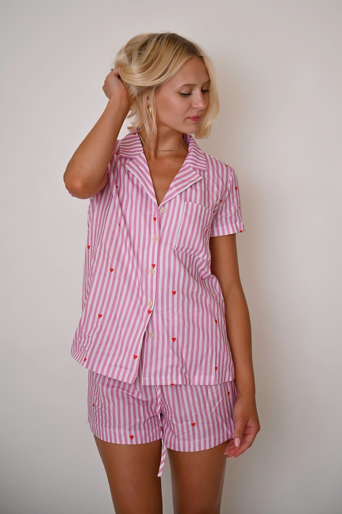 Sunrise Bliss Pajama Set - Pink