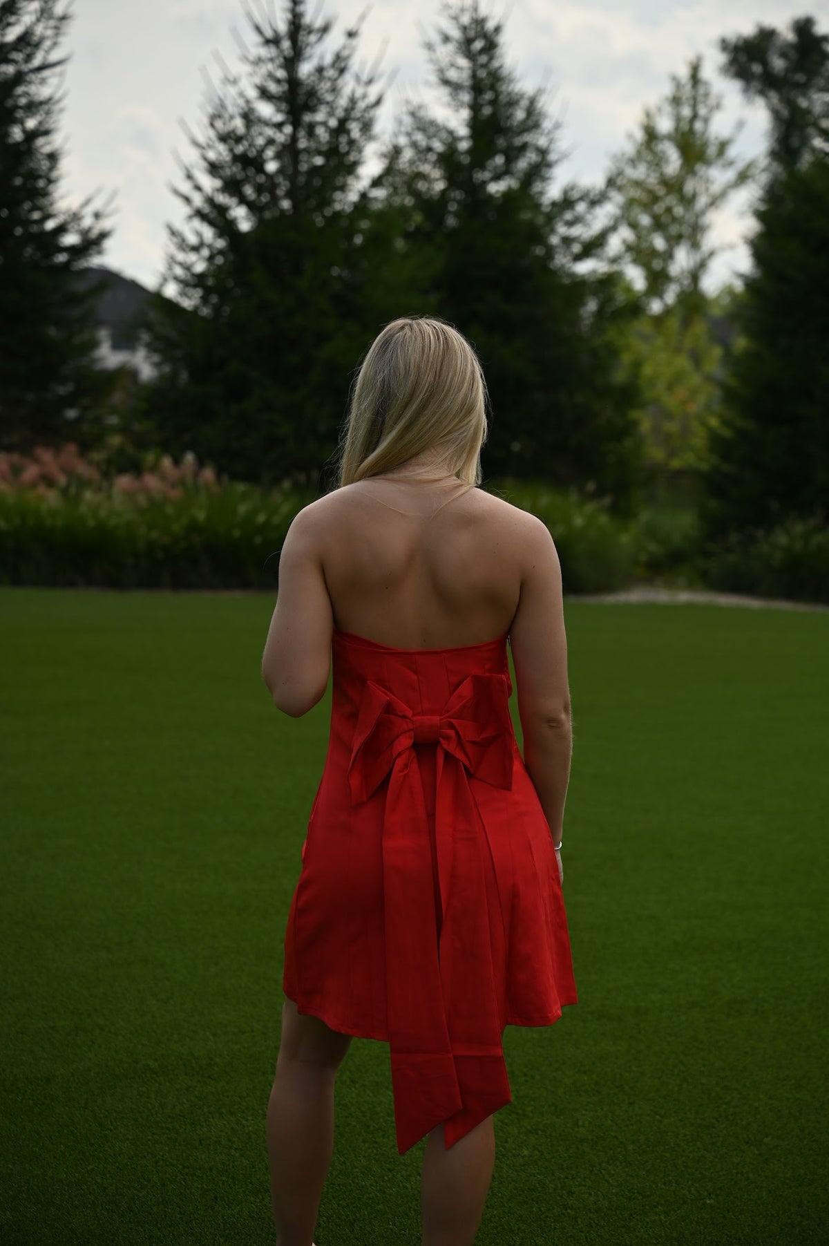 Charming Dress- Red