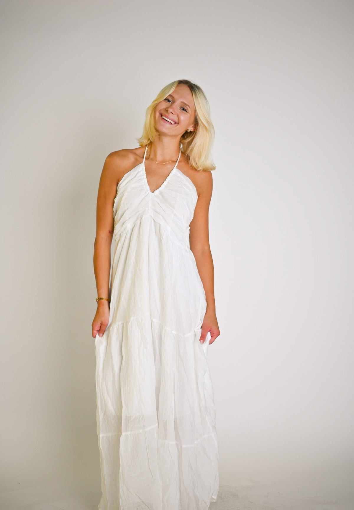 Sleepy Hallow Maxi Dress - White