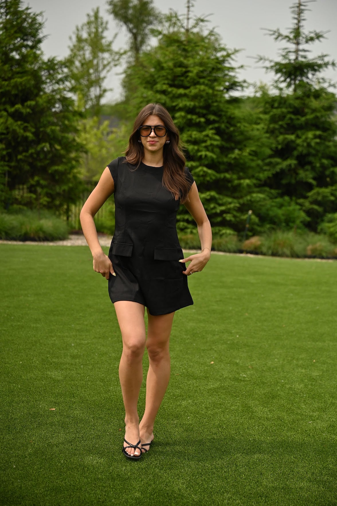 Claire Dress- Black — Trendy Mini Dress