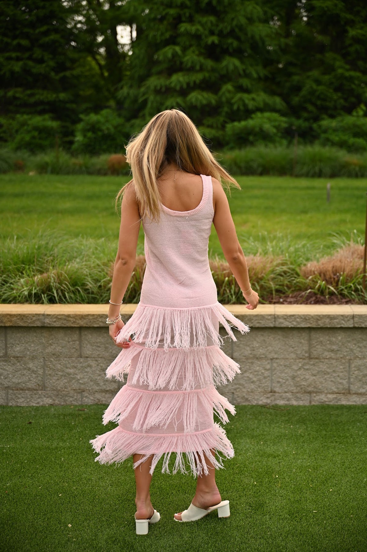 Island Dress- Pink