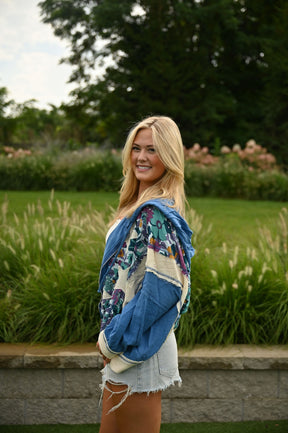 Patchwork Hoodie