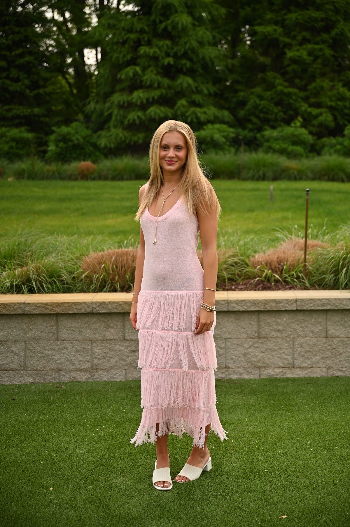 Island Dress- Pink