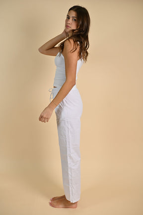 Linen Pants- White