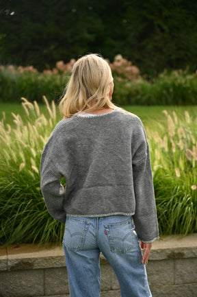 Barcelona Sweater- Grey