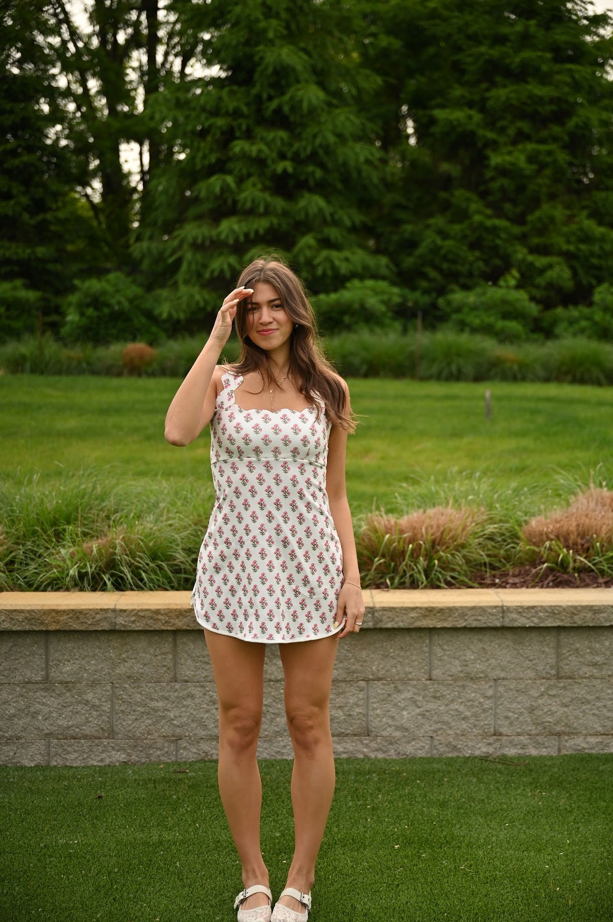 Hydrangea Dress — Women's Flattering Mini Dress | HoneyPlum