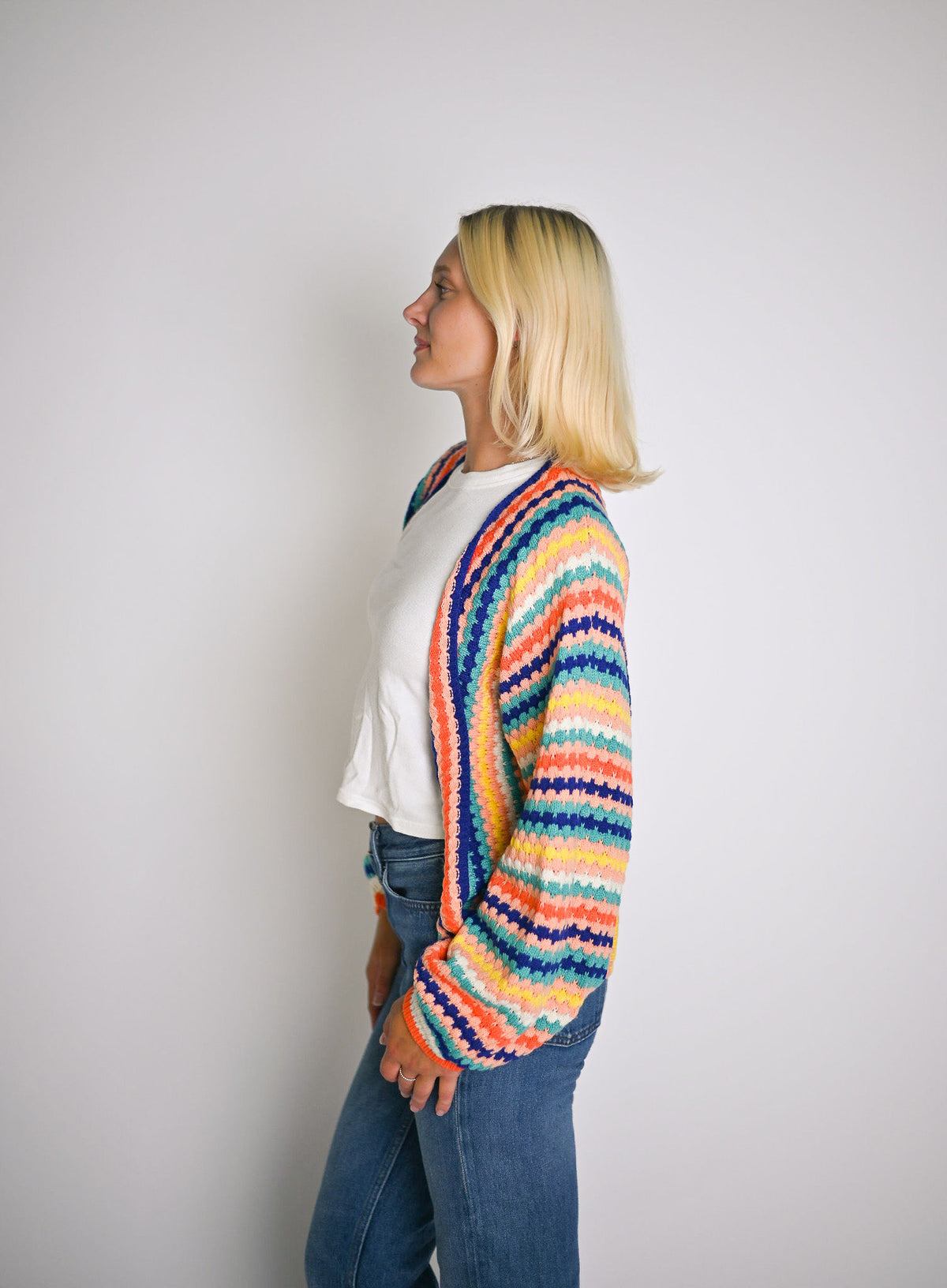 Color The World Cardigan