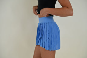 Ruffle Skirt- Blue