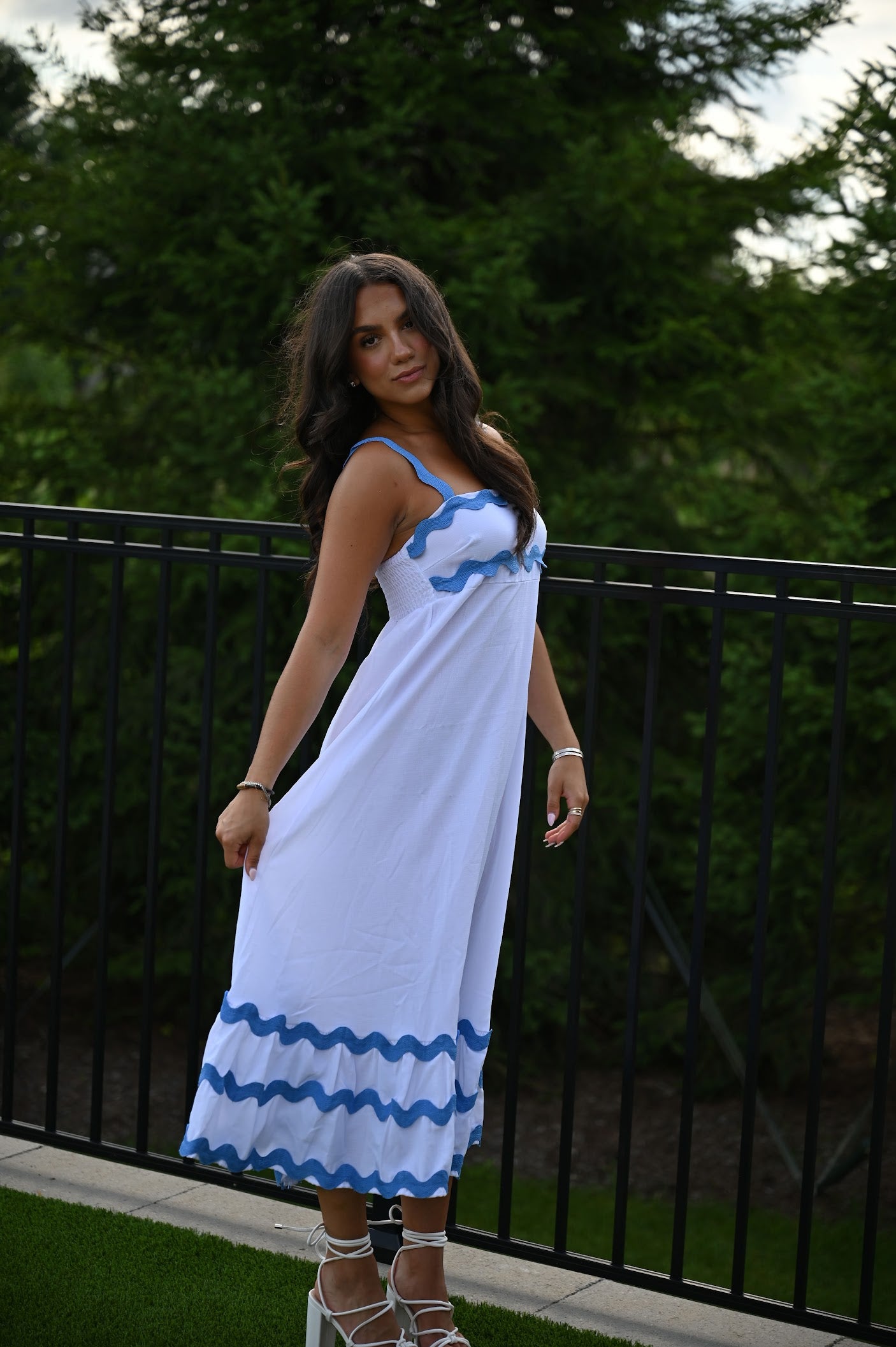 Seaside Serenade Maxi Dress